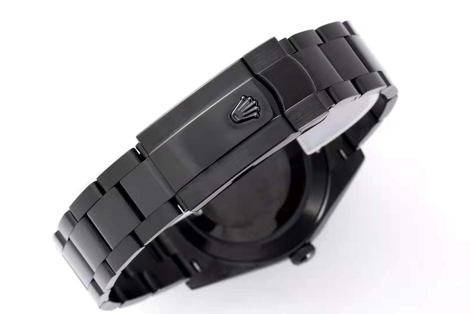 Datejust 41 Blue Dial with Stick Markers in PVD Black